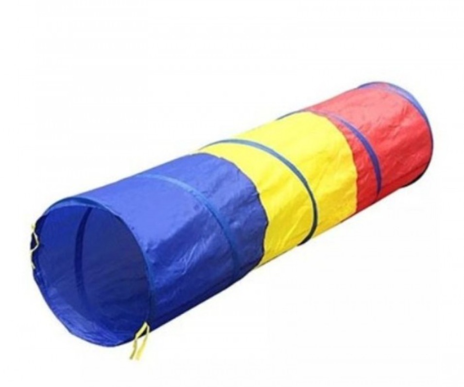 TÚNEL PLEGABLE DE TELA PARA NIÑOS 180X46 CM - 2