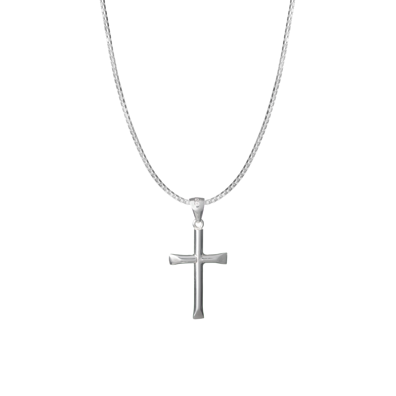 COLLAR BALIQ CRUZ PLATA 925 - 1