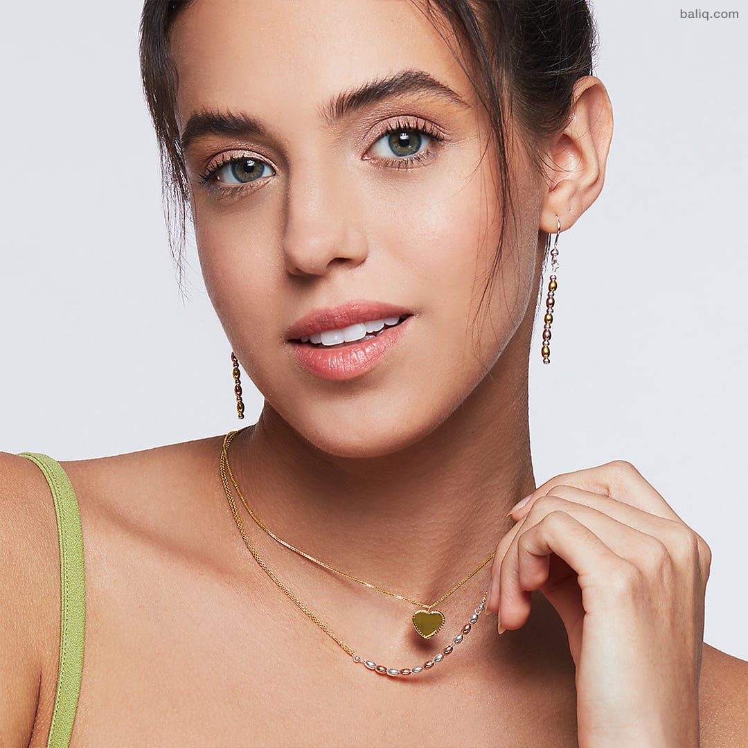 ARETES BALIQ ARS-5835 PLATA 925 GOLDENSILVER OVALES - 2