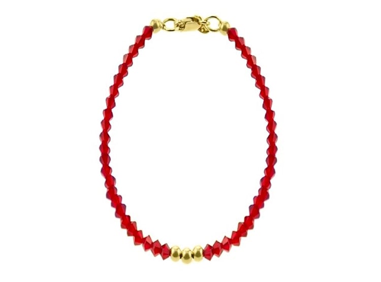 PULSERA BALIQ SWAROSKY ORO 18K - 1