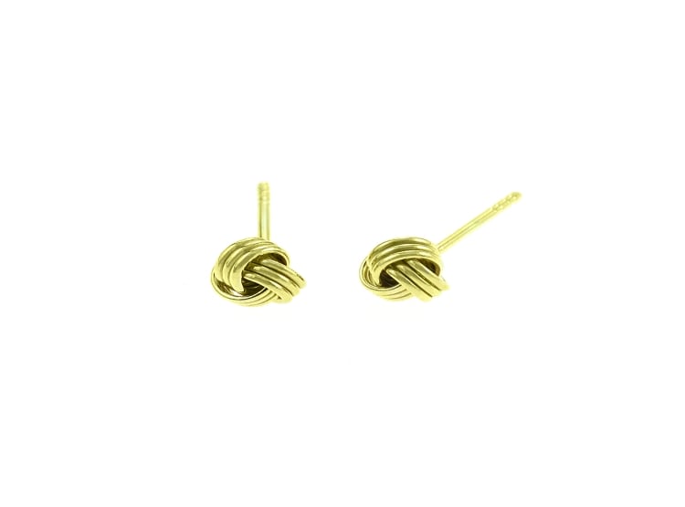ARETES BALIQ NUDO HILON ORO 18K - 1