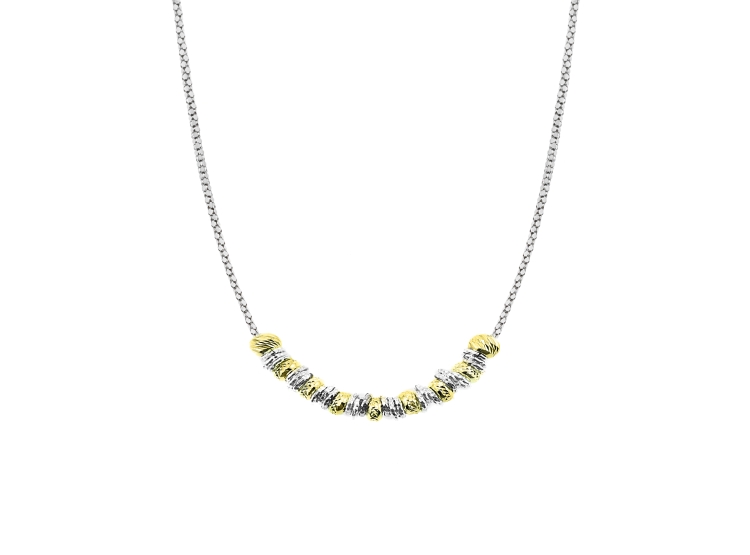 COLLAR BALIQ BOLITAS GOLDENSILVER - 1