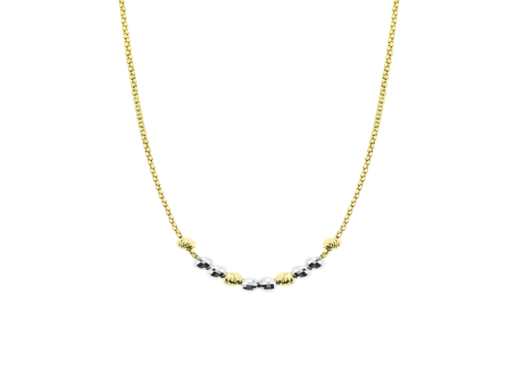 COLLAR BALIQ BOLITAS GOLDENSILVER - 1