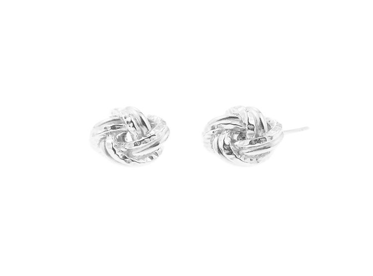 ARETES BALIQ KNOTS NUDO 156 MUJER PLATA 925 - 1