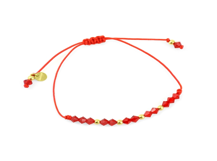 PULSERA BALIQ SWAROVSKI ORO 18K - 1