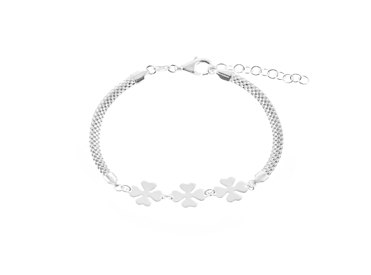 PULSERA BALIQ PUS-5479 PLATA 925 POPCORN - 1