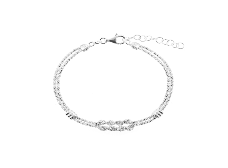 PULSERA BALIQ PUS-5304 PLATA 925 DONAS LUXURY - 1