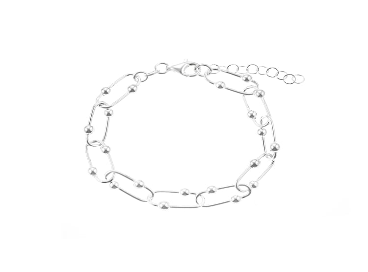 PULSERA BALIQ PUS-5470 PLATA 925 PAPERCLIP - 1