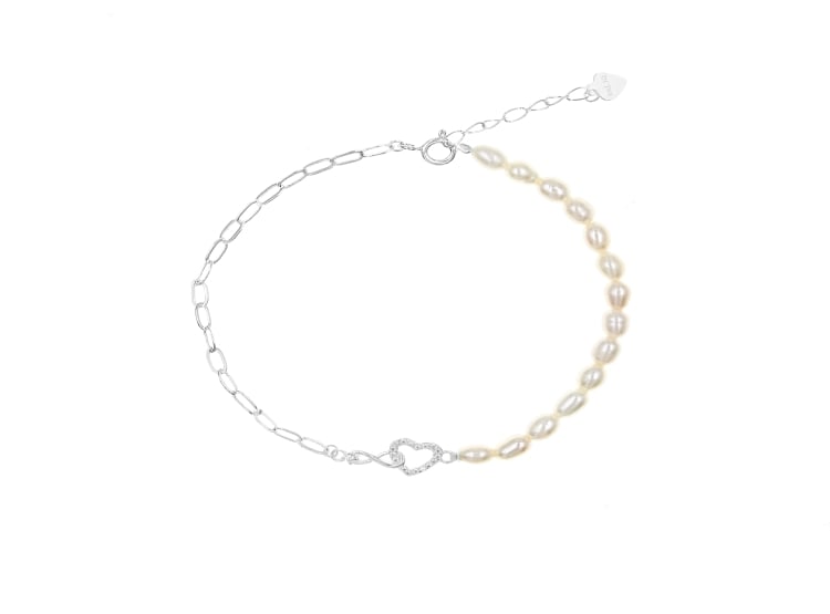 PULSERA PERLA PLATA 925 - 1