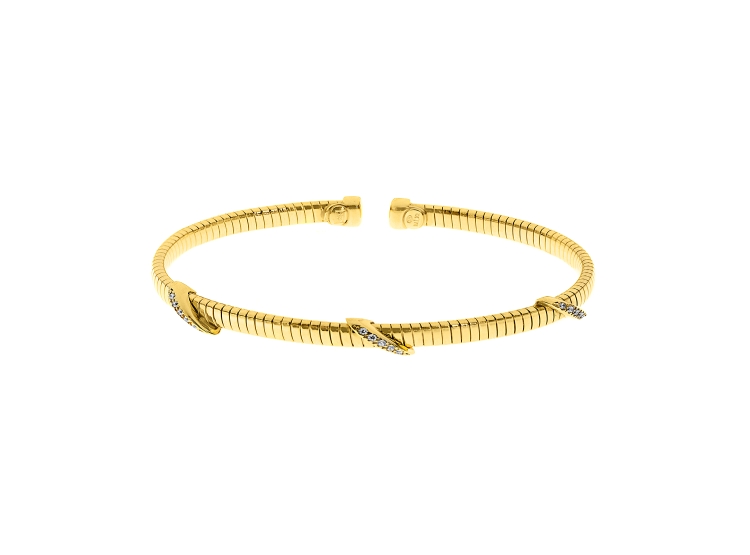 PULSERA CHUNKY GOLDENSILVER - 1