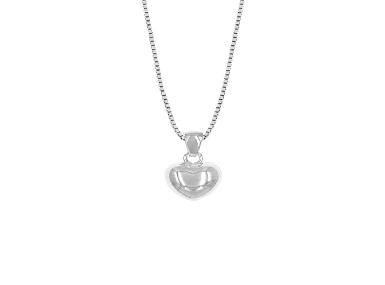 COLLAR CORAZÓN CASUAL PLATA 925 - 1