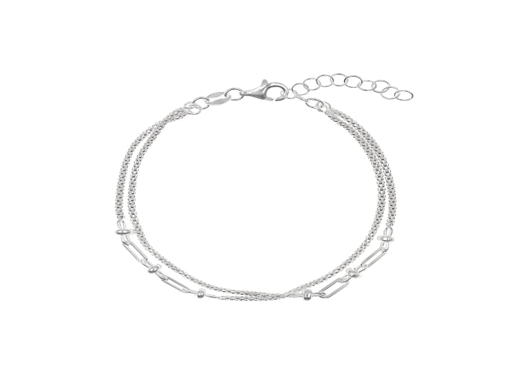 PULSERA POPCORN CLIP PLATA 925 - 1