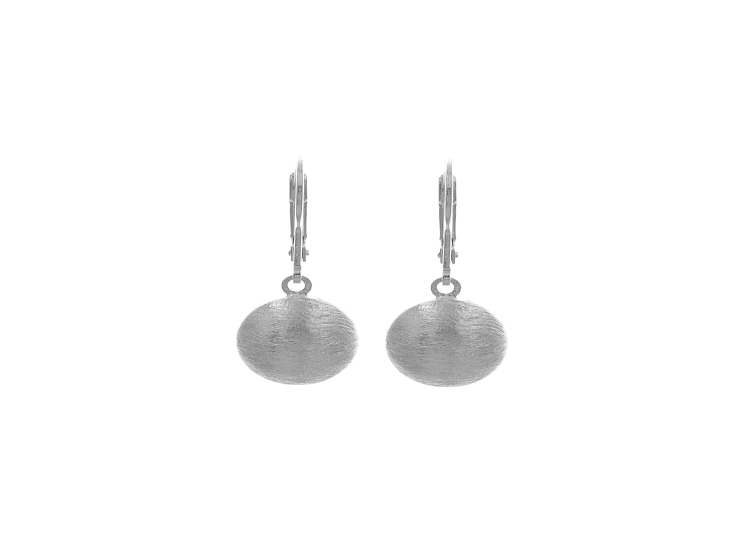 ARETES LENTEJAS PLATA 925 - 1