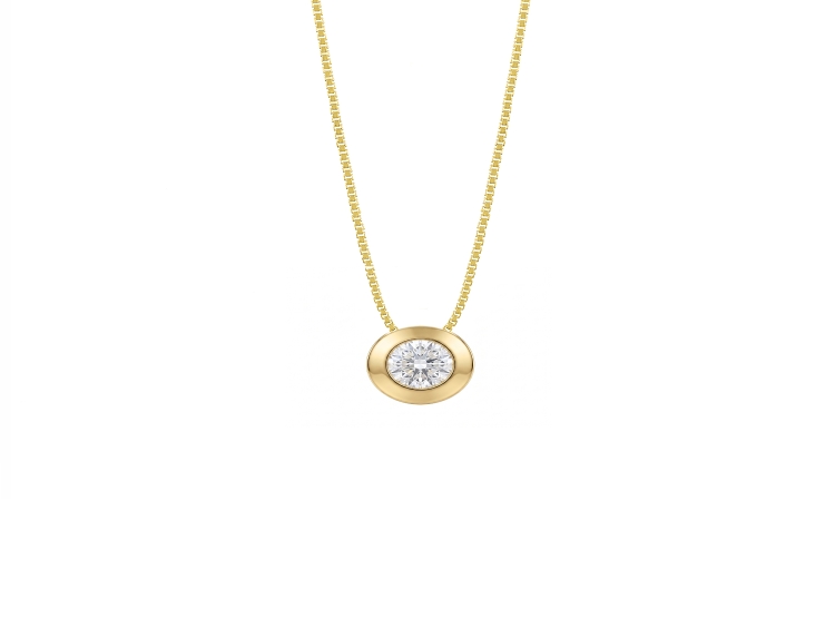 COLLAR BICEL ORO 18K - 1