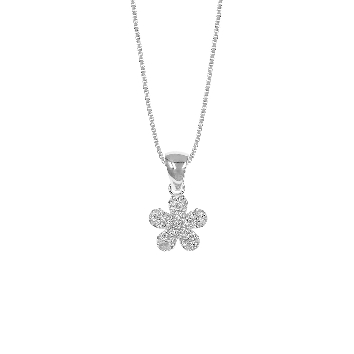 COLLAR FLOR PLATA 925 - 1