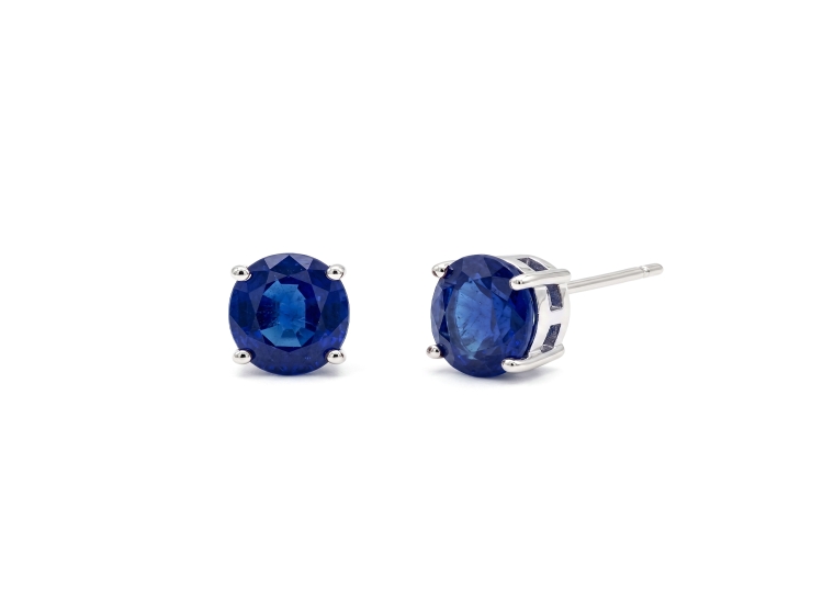 ARETES ZAFIRO PLATA 925 - 1