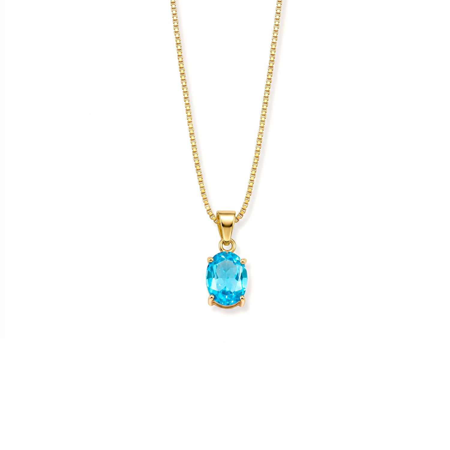 COLLAR APETITE OVAL ORO 18K - 1