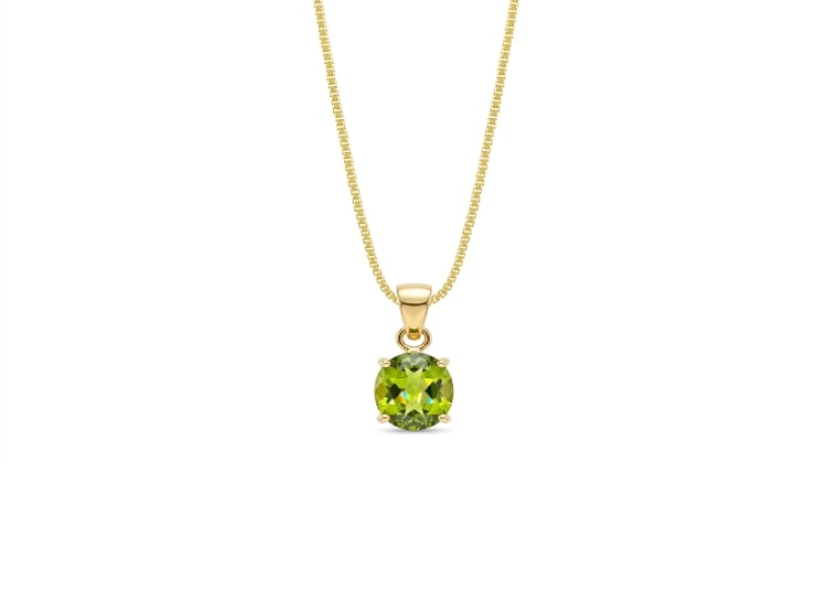 COLLAR PERIDOTO ORO 18K - 1