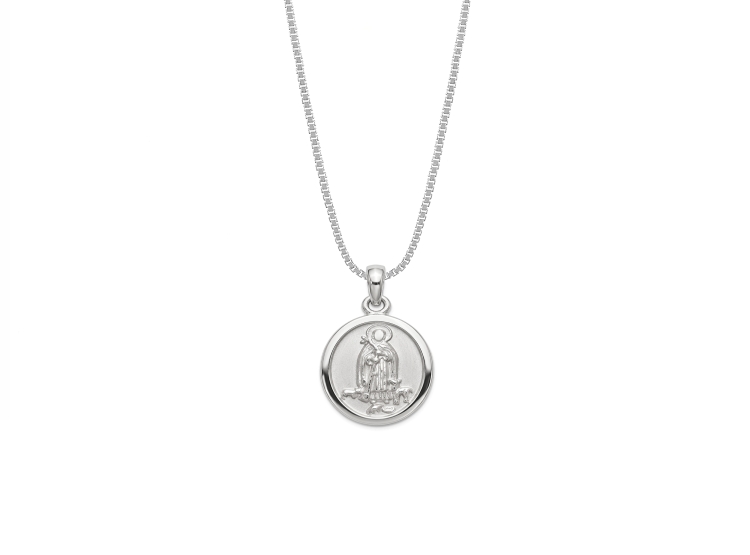 COLLAR SAN MARTIN DE PORRES PLATA 925 - 1