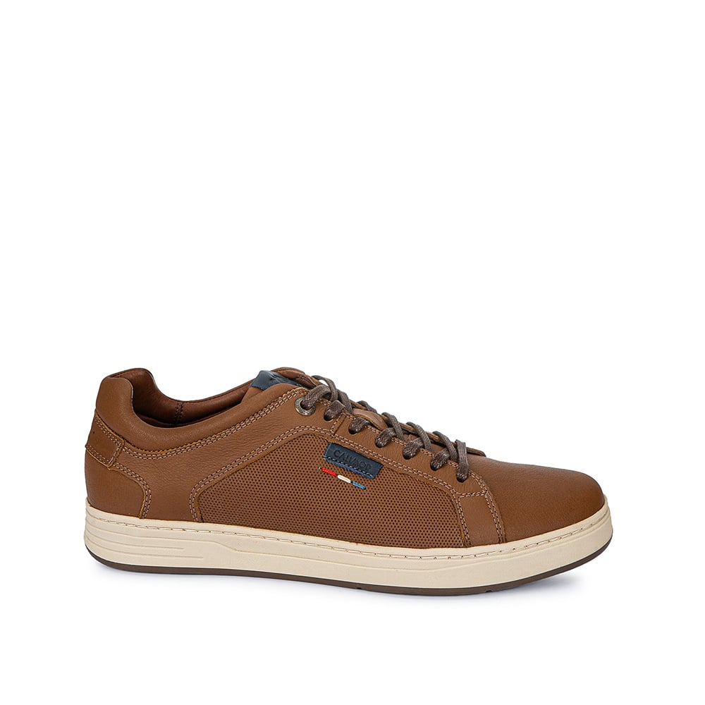 ZAPATILLA  CASUAL UDF-001 TAN CALIMOD CUERO - 1