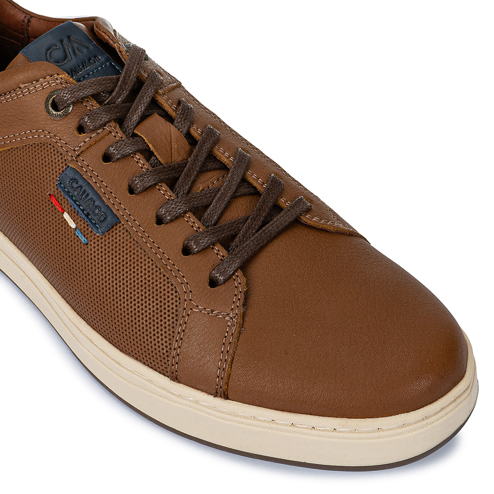 ZAPATILLA  CASUAL UDF-001 TAN CALIMOD CUERO - 3