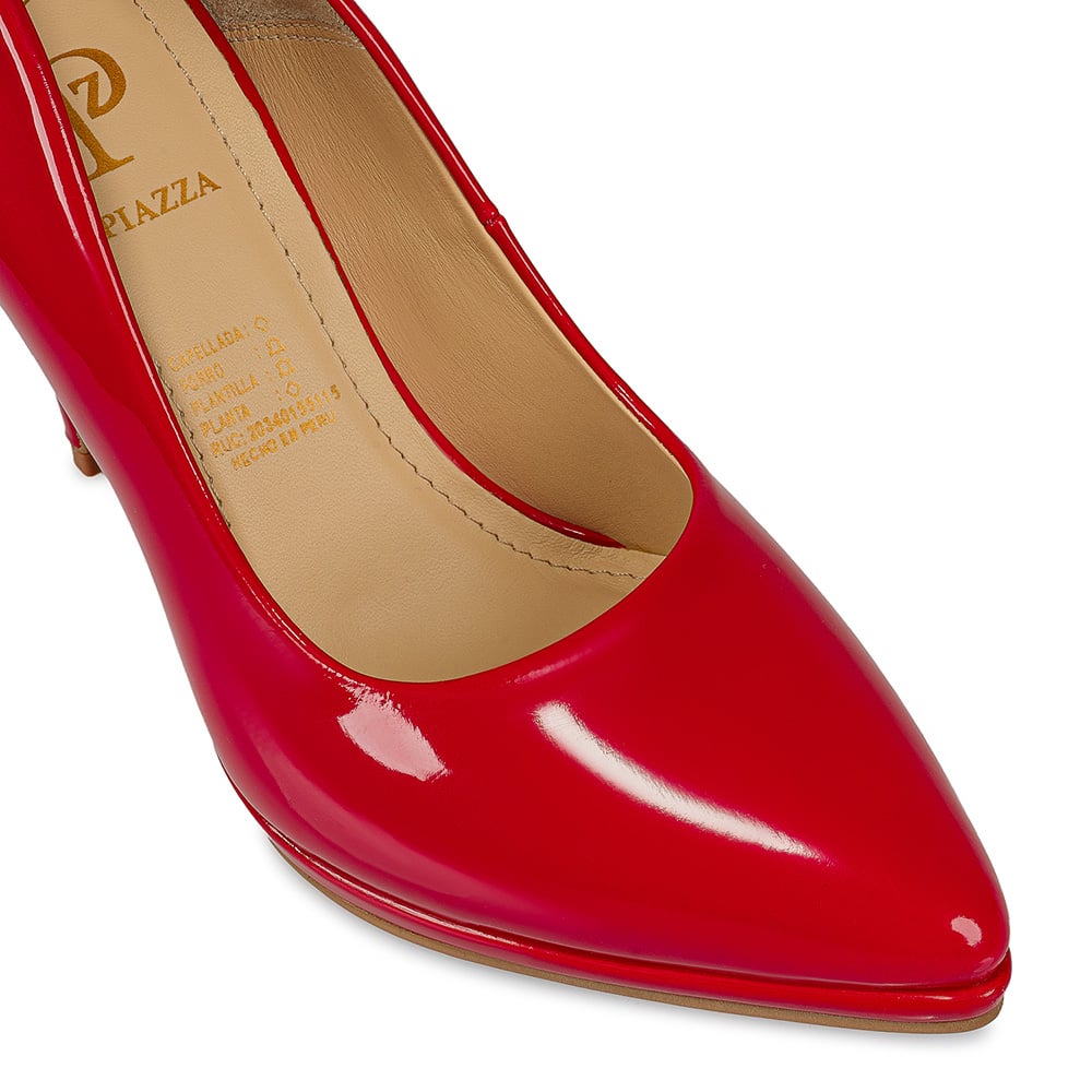 ZAPATOS DE VESTIR MUJER PIAZZA ROJO KATHE-019 STILETTO - 3