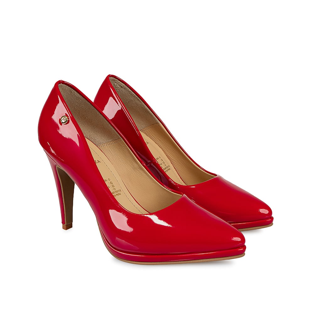 ZAPATOS DE VESTIR MUJER PIAZZA ROJO KATHE-019 STILETTO - 4