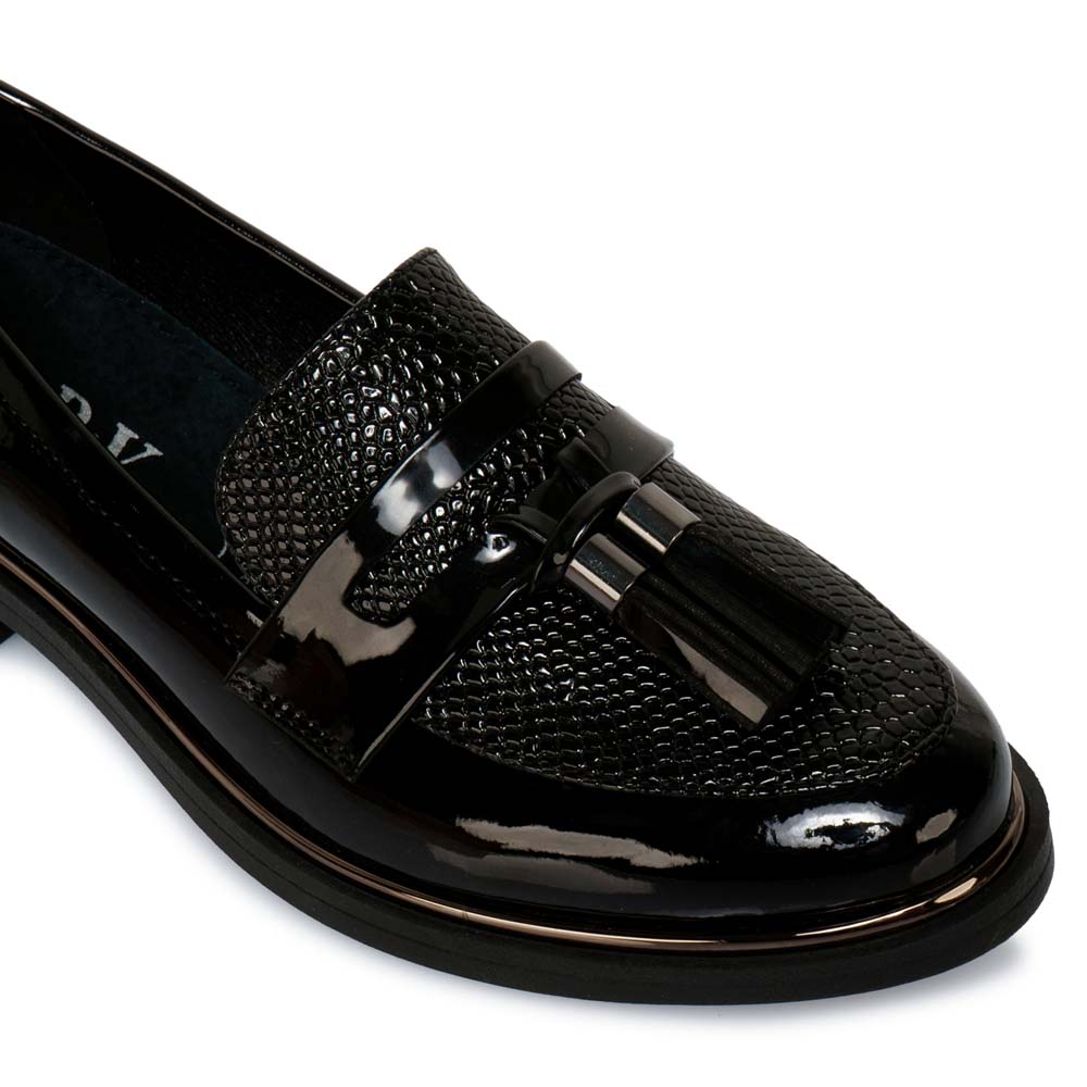 MOCASINES MUJER A.D.V NEGRO ELI-2410 CASUAL ADV - 2