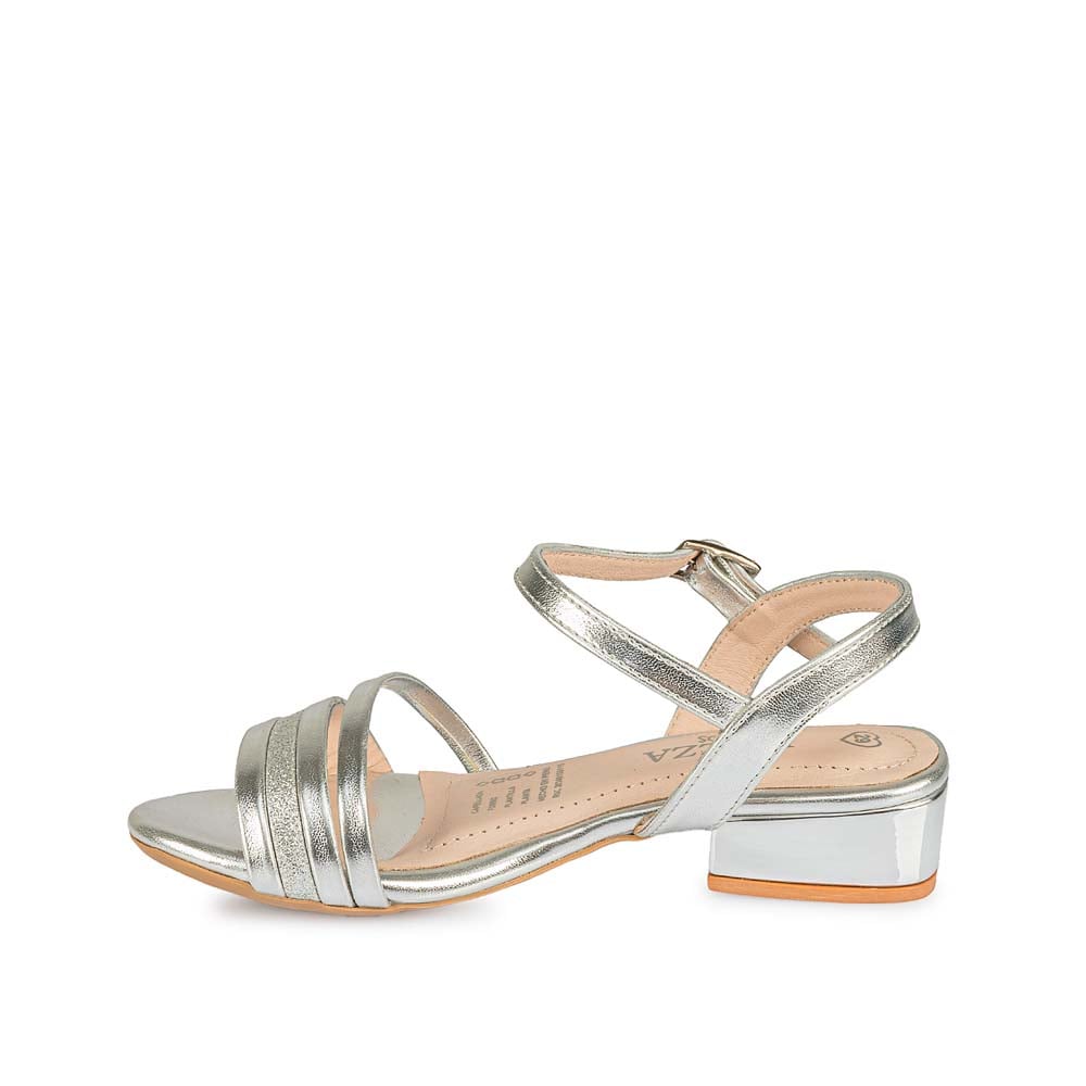 SANDALIAS NIÑA PIAZZA KIDS PLATA D'ORSAY CASUAL MADIS-2503 - 2
