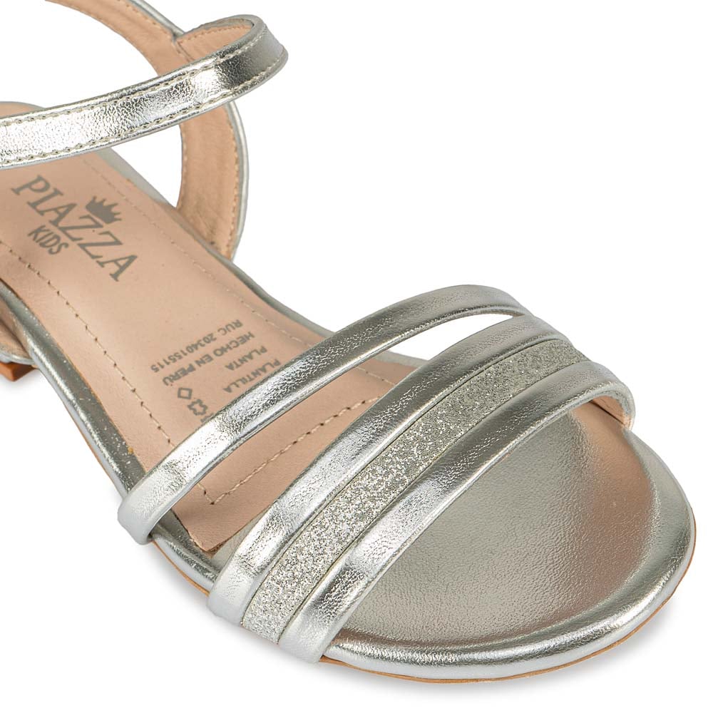 SANDALIAS NIÑA PIAZZA KIDS PLATA D'ORSAY CASUAL MADIS-2503 - 3