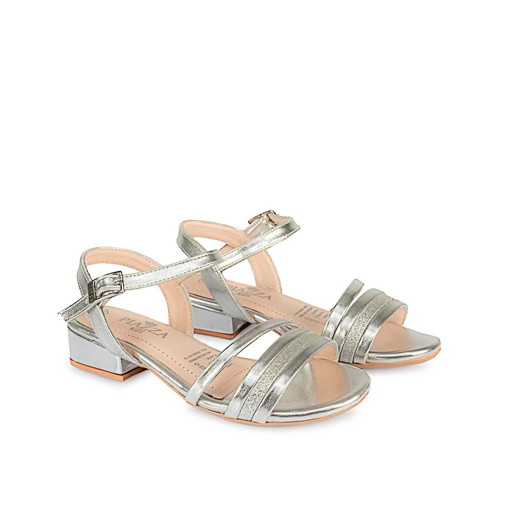 SANDALIAS NIÑA PIAZZA KIDS PLATA D'ORSAY CASUAL MADIS-2503 - 4