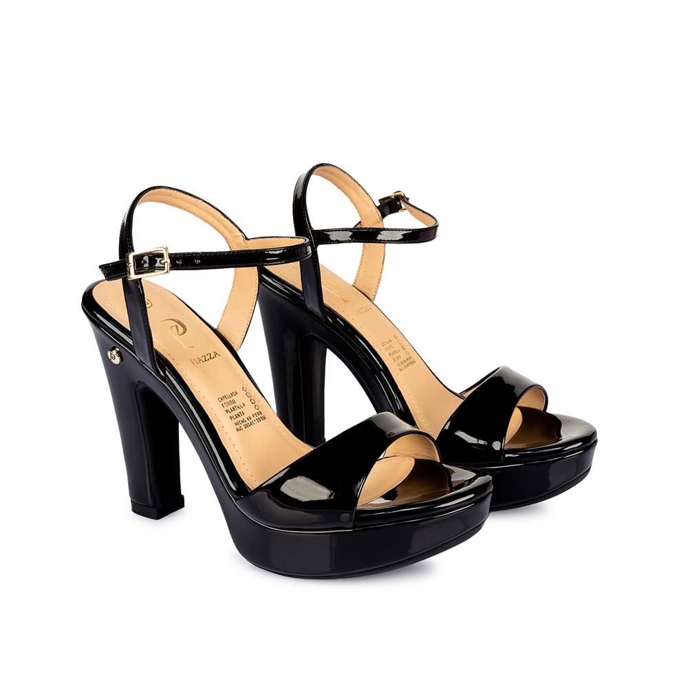 SANDALIAS MUJER PIAZZA NEGRO DEXA-2543 D'ORSAY CASUAL - 4