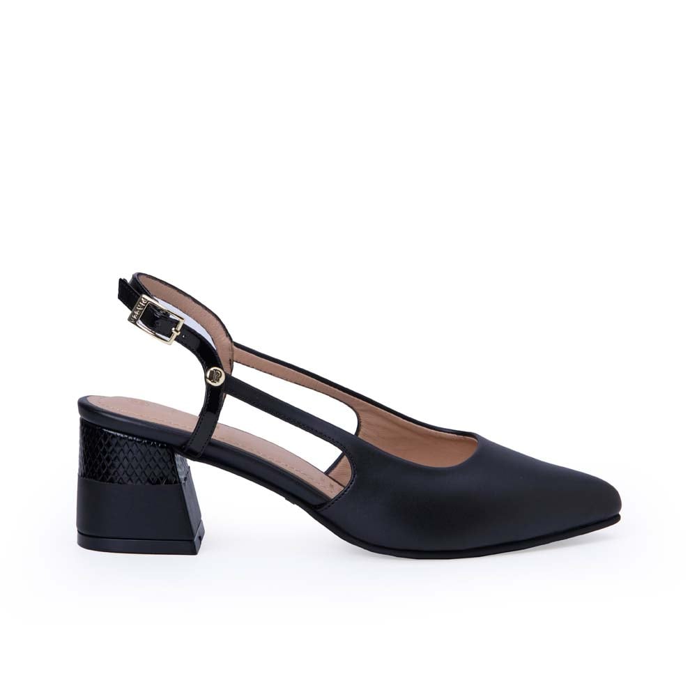 ZAPATO STILETTO VESTIR DON-2503 NEGRO PIAZZA - 1
