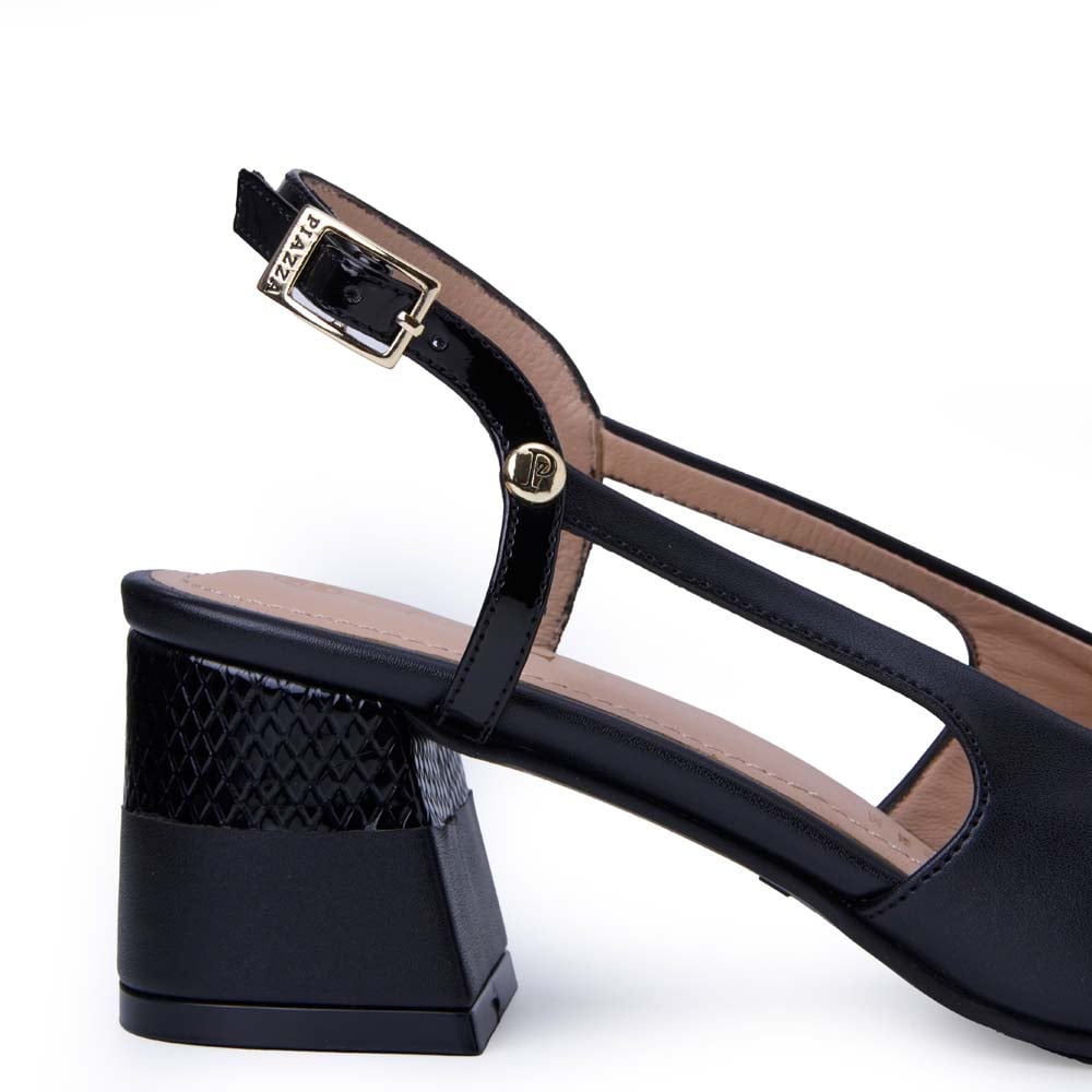 ZAPATO STILETTO VESTIR DON-2503 NEGRO PIAZZA - 3