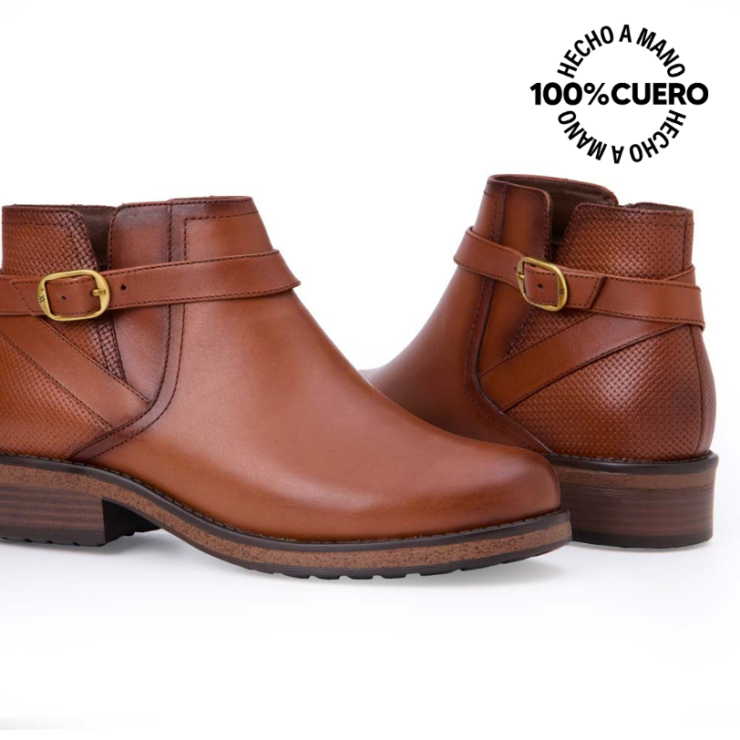 BOTÍN JODHPUR CASUAL SOFI-2544 TOFFE VIALE CUERO - 2