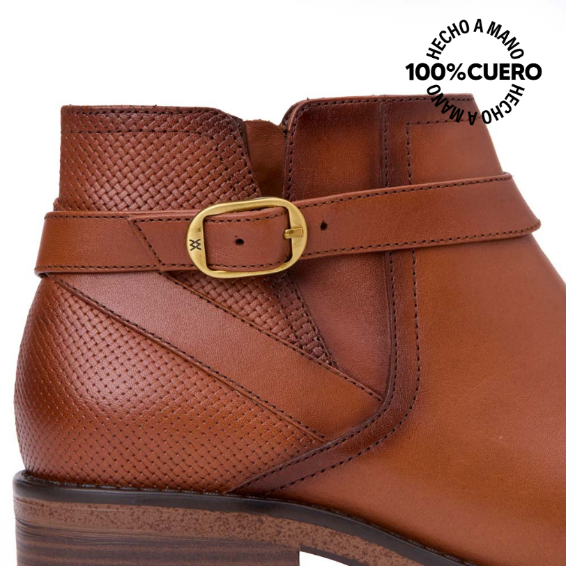 BOTÍN JODHPUR CASUAL SOFI-2544 TOFFE VIALE CUERO - 3
