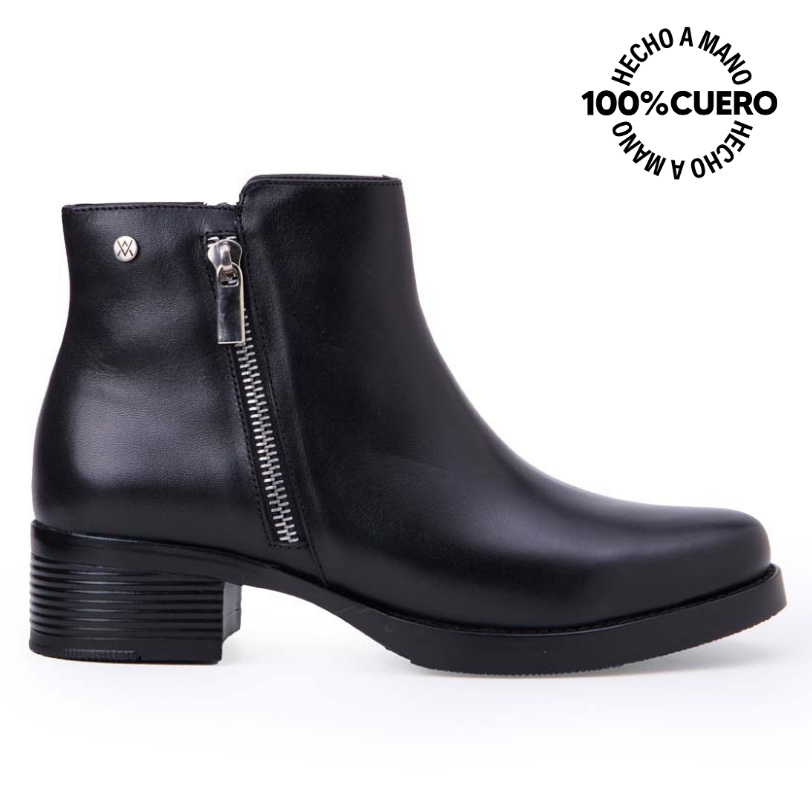 BOTÍN JODHPUR CASUAL SOFI-2543 NEGRO VIALE CUERO - 1
