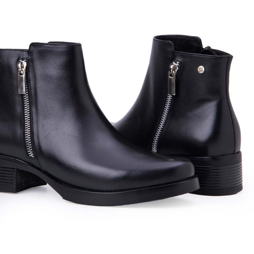 BOTÍN JODHPUR CASUAL SOFI-2543 NEGRO VIALE CUERO - 2