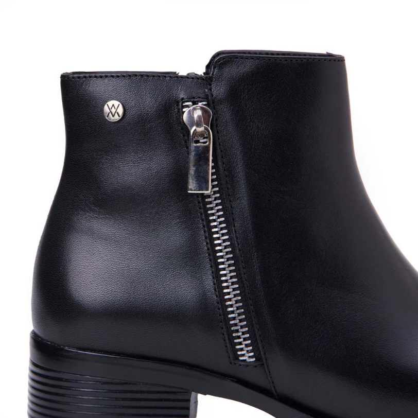 BOTÍN JODHPUR CASUAL SOFI-2543 NEGRO VIALE CUERO - 3