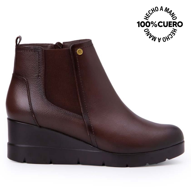 BOTÍN JODHPUR CASUAL LINDA-2516 AFRICANO VIALE CUERO - 2