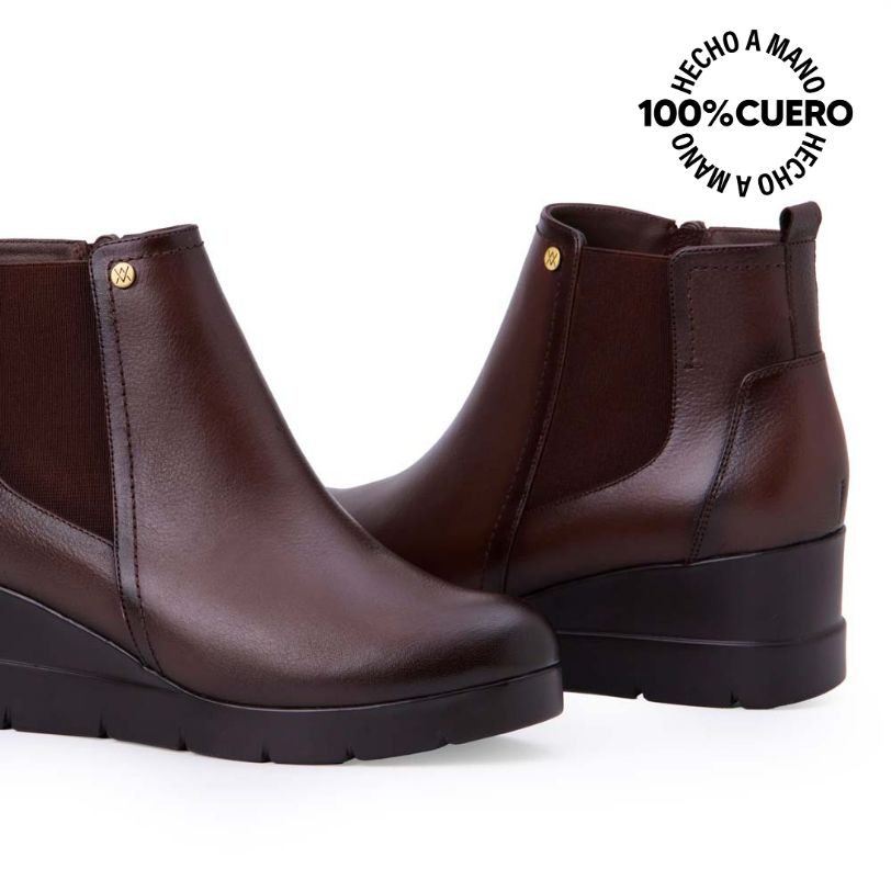 BOTÍN JODHPUR CASUAL LINDA-2516 AFRICANO VIALE CUERO - 3