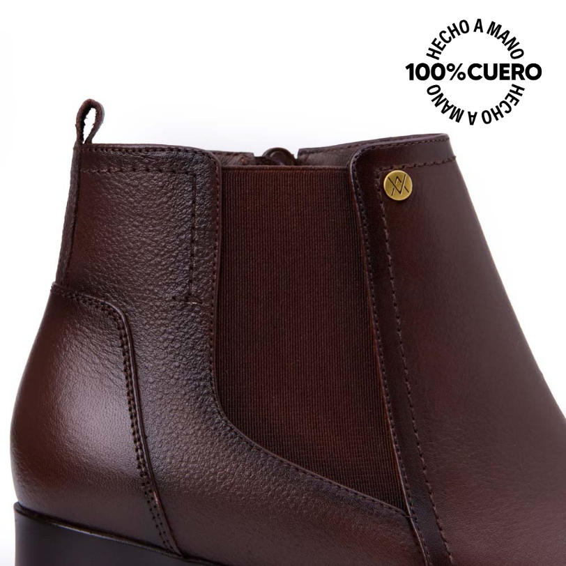 BOTÍN JODHPUR CASUAL LINDA-2516 AFRICANO VIALE CUERO - 4