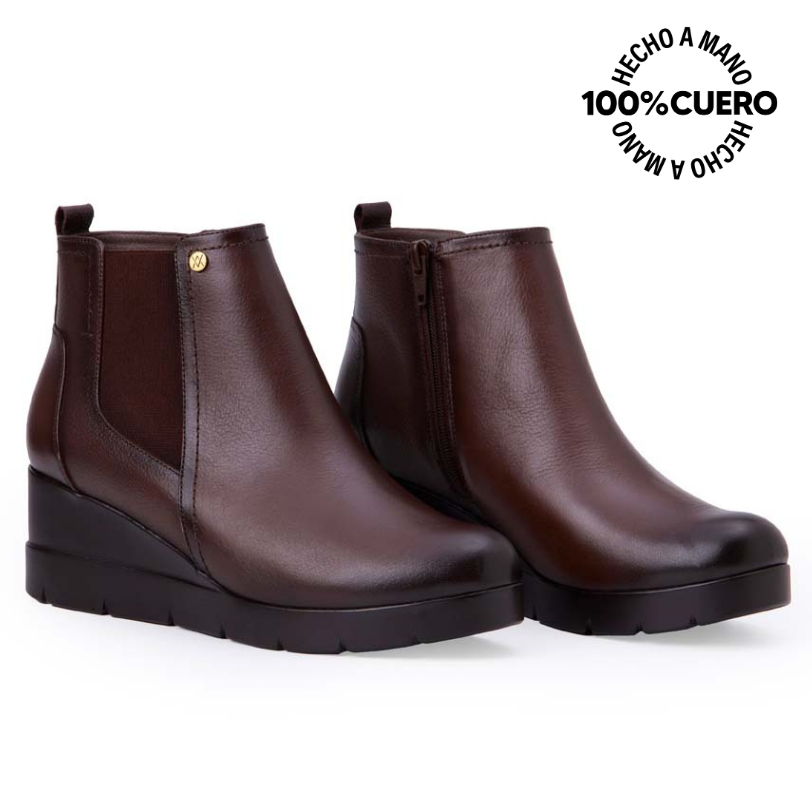 BOTÍN JODHPUR CASUAL LINDA-2516 AFRICANO VIALE CUERO - 5