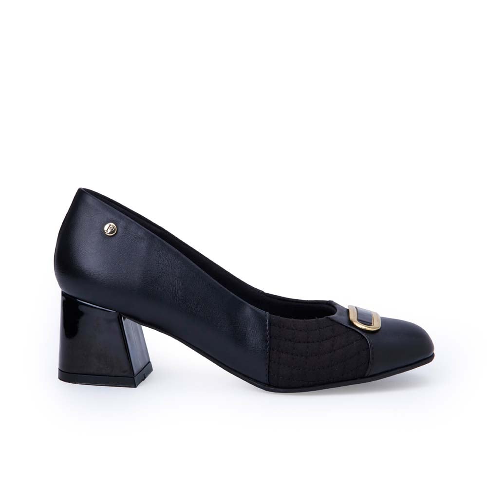 ZAPATO STILETTO CASUAL WAL-2557 NEGRO PIAZZA - 1