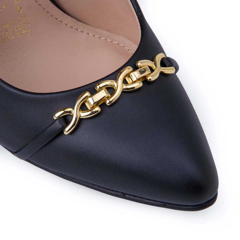 ZAPATO STILETTO CASUAL DON-2529 NEGRO PIAZZA - 3