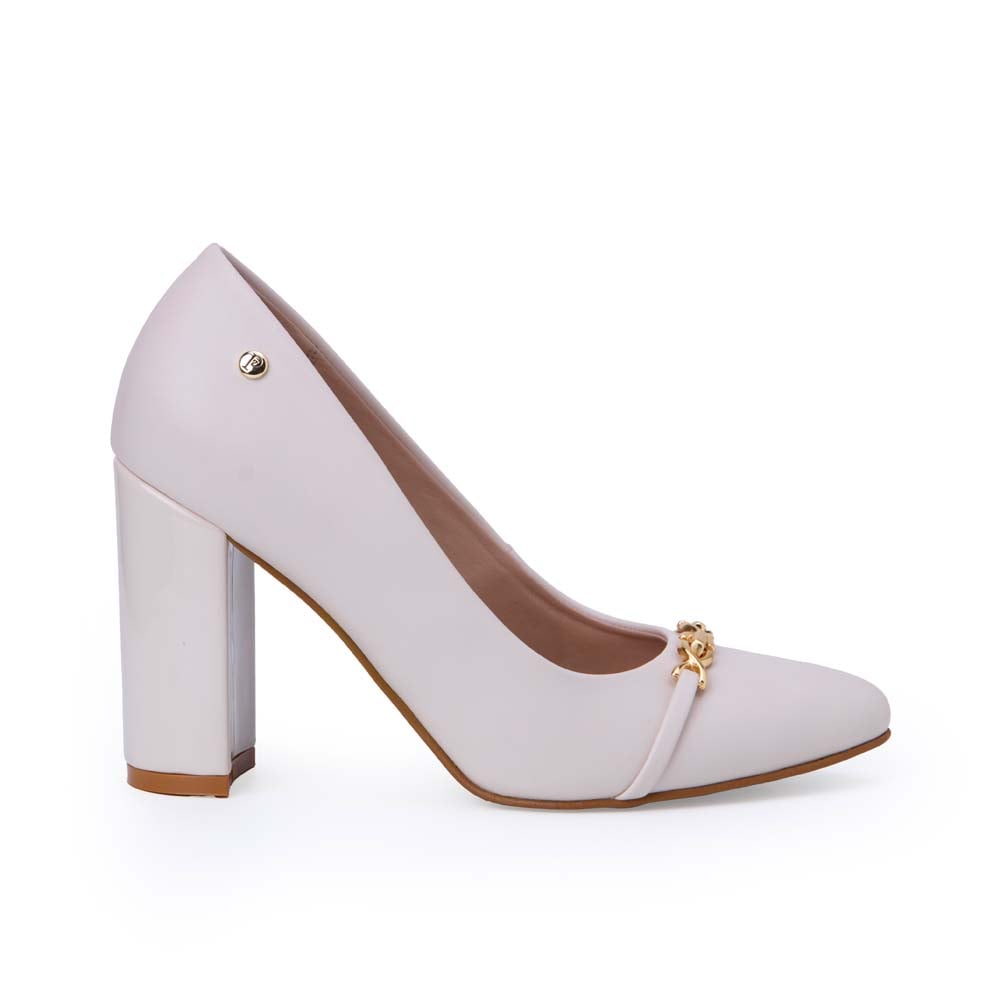 ZAPATO STILETTO CASUAL DON-2529 HUESO PIAZZA - 1