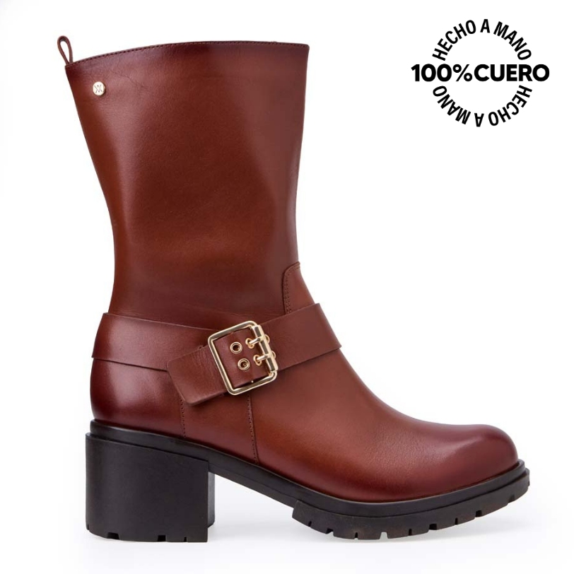 BOTÍN JODHPUR CASUAL FER-2533 TABACO VIALE CUERO - 1