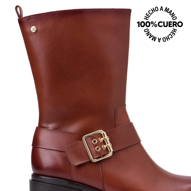 BOTÍN JODHPUR CASUAL FER-2533 TABACO VIALE CUERO - 3