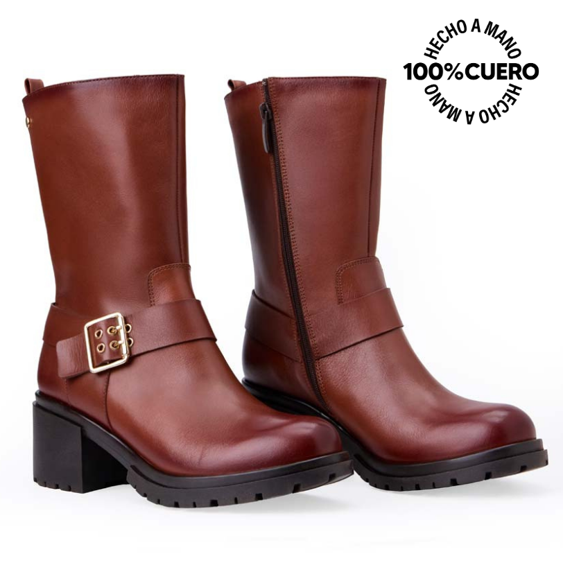 BOTÍN JODHPUR CASUAL FER-2533 TABACO VIALE CUERO - 4