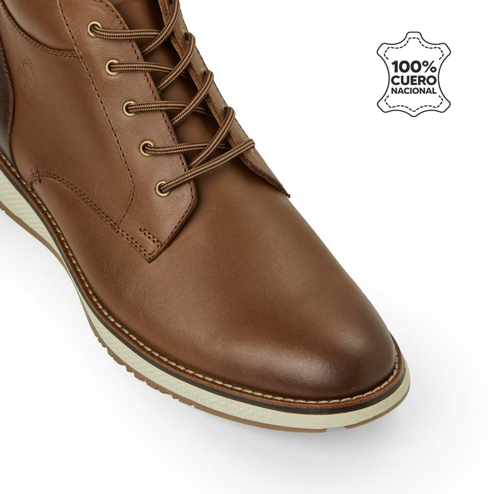 BOTÍN DERBY CASUAL ANGELO-2535 TOFFE VIALE HOMME CUERO - 3